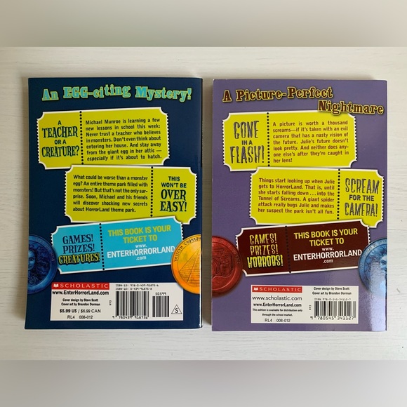 Goosebumps HORRORLAND Series by R.L.Stine Bundle of 8 Books - Picture 7 of 11